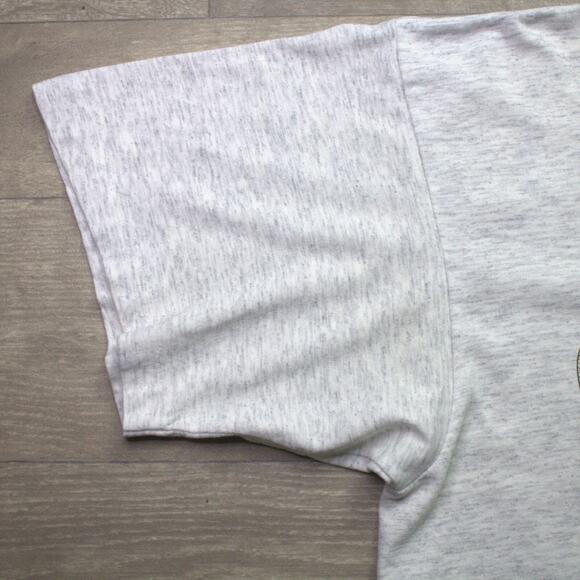 Vintage 90s Georgetown University Hoyas T-Shirt XL Gray Single Stitch - Picture 4 of 7